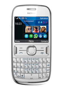 NOKIA ASHA 302 BLANC