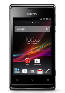 SONY Xperia E Noir