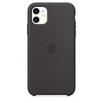 SFR-Coque Apple silicone pour iPhone 11 - Noir