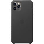 SFR-Coque Apple cuir pour iPhone 11 Pro - Noir