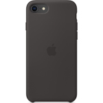 SFR-Coque Apple silicone Noir pour iPhone SE